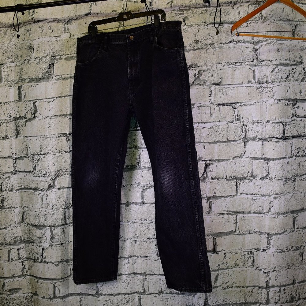 Rustler Black Jeans Good condition 38x32